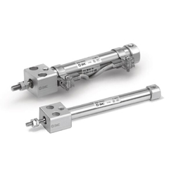 Air Cylinder, Direct Mount, Non-Rotating Rod Type: Double Acting, Single Rod CJ2RK Series CDJ2RKA10-150Z-A