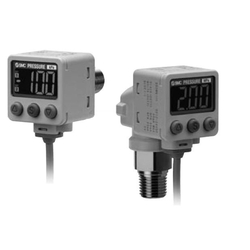 2-Color Display Digital Pressure Switch For General Fluids ZSE80 / ISE80 Series