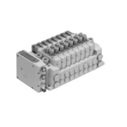 Elettrovalvole a 5 vie / EX260 compatibile, SY3000/5000/7000, blocco valvole SS5Y3-10SDAN-12B-C6