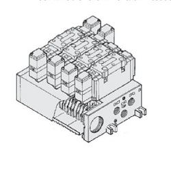 Elettrovalvole a 5 vie / pilotate, plug-in/non-plug-in, blocco valvole VFR4000 VV5FR4-10-041-04F-Q