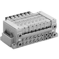 Elettrovalvole a 5 vie / montaggio su base, compatibili con batterie ricaricabili, 25A-VQ2000 25A-VQ2101-51