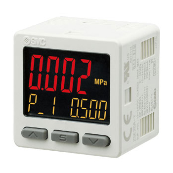 3-Screen Display High-Precision Digital Pressure Switch, ZSE20A (F) / ISE20A Series
