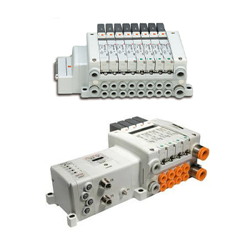 Elettrovalvola a 5 vie, Plug-in, Montaggio su base, Manifold, VQC1000 Serie VV5QC11-04C6FD0