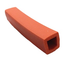 Tubo quadrato in spugna siliconica SK6-10-50