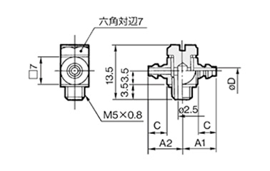 Barb Tee For Soft Tubes MS-5ATHU-3, -4, -6: related images