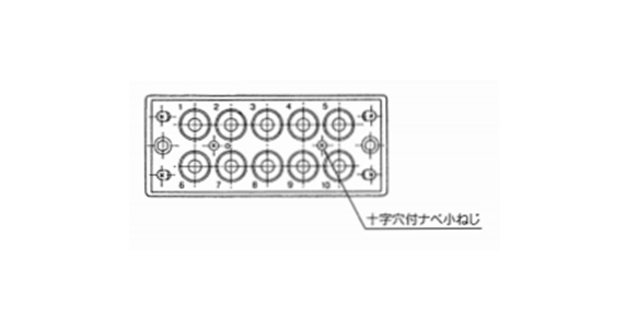 Usage 1: Loosen the cross recessed round head screw with a Phillips screwdriver, and remove the plate from the case 