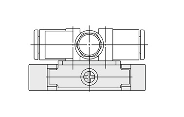 Bracket on a single side 