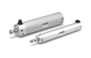 Air Cylinder, With End Lock CBG1 Series external appearance