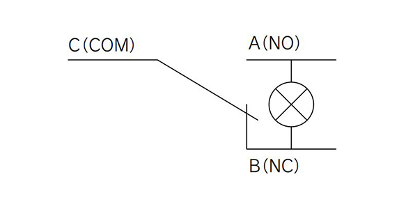 Schema elettrico interno di IFW5□0-□□-01 a 04, 11 a 14, 21 a 24