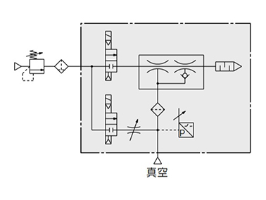 Ejector system circuit