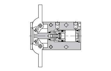 ø16 (cylinder inner diameter 16 mm) structure drawing